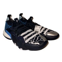 Adidas Mens Trae Young 2.0 Ink Blue Silver Basketball Sneakers, Size 9.5 NWT - £47.95 GBP