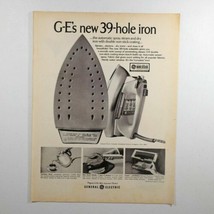 Vtg General Electric 39-Hole Iron Electric Kettle Print Ad 1967 10 3/8&quot;x13 3/4&quot; - £5.70 GBP