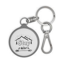 Custom Keyring Tag: Durable Acrylic with TPU Cover, Unique Personalization - $18.54