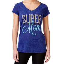 allbrand365 designer Womens Mommy Me Graphic Burnout Top, X-Small - £17.01 GBP