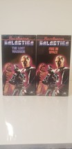 Battlestar Galactica Lot of 2 Fire In Space &amp; The Lost Warrior VHS New S... - £4.59 GBP