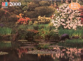 Super Big Ben Cypress Gardens Florida Milton Bradley 2000 Jigsaw Puzzle - £38.53 GBP