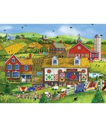 Lapp&#39;S Quilt Barn 1000 Pc Jigsaw Puzzle - - £32.04 GBP