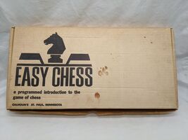 Easy Chess Calhouns St Paul Minnesota Board Game With Plastic 2-4&quot; Piece... - $27.18 CAD