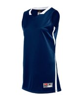 Nike Dri Fit Hyper Elite Jersey- Women&#39;s Sleeveless T-Shirt (Small, Navy... - £12.78 GBP+