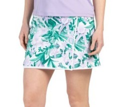NWT TOMMY BAHAMA Lavender Green Cascading Floral Golf Tennis Knit Skort ... - $44.99