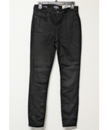 NYDJ Straight Leg Lift x Tuck Technology 5 Pocket Denim Jeans - Sz 4 Black - $27.43