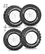 12mm Hex RC Wheels and Tires 1/12 1/14 1/16 RC Off Road Buggy Rally Wheels - $19.79