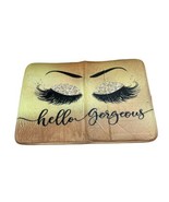 Eyelash Makeup Design Indoor Floormat - Hello Gorgeous - $18.69