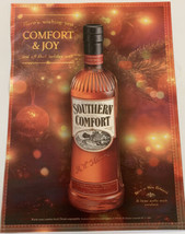 SOUTHERN COMFORT Magazine Print Ad Wishing You Comfort &amp; Joy - £3.93 GBP