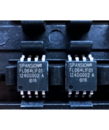 10Pcs S25FL064LABMFI010 Cypress NOR Flash Memory IC 64Mbit SPI QPI 108MH... - $158.99 MXN