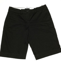 Tommy Hilfiger Women&#39;s Bermuda Shorts Size 6 Walking Golf Shorts Black - $19.11