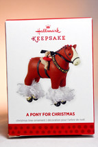 Hallmark: A Pony for Christmas - Series 16th - 2013 Ornament - £15.49 GBP