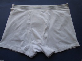 Nordstrom 2-Pack Trim Fit Stretch Cotton Men’s Trunk Boxer White XL (38-42) - £9.65 GBP