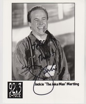 JACKIE THE JOKE MAN MARTLING SIGNED  8 x 10 PHOTO  - £8.60 GBP