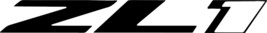 Chevy ZL1 Logo Vinyl Decal Stickers; Cars, Racing, Camaro, Corvette, Truck - $3.95+