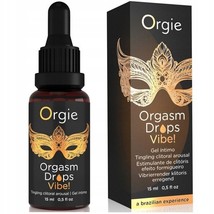 Orgie Orgasm Drops Vibe Tingling Clitoral Arousal Reminiscent Vibrations... - £39.58 GBP