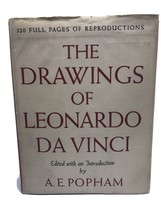1945 The Drawings Of Leonardo Da Vinci Hardcover w DJ A. E. Popham Editor - £27.59 GBP