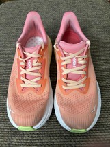Hoka One One Shoes Women&#39;s Size 7.5B Arahi 5  Pink Peach Running  Athletic - $47.96