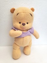 Disney Fisher Price Winnie The Pooh Thermal Shirt Purple Plush Stuffed Animal  - £31.46 GBP