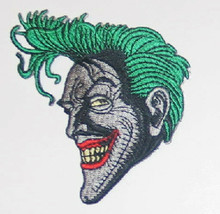 Batman Animated TV Show The Joker Smiling Face Embroidered Patch NEW UNUSED - £6.26 GBP
