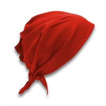 Plain Red - 6Pcs Paisley Print Bandana 100%Cotton Cover Head Warp Scarf - £17.56 GBP