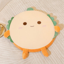 Round Cute Expression Toast Cushion Double-sided Use Reboundable Non-deformable  - £16.91 GBP