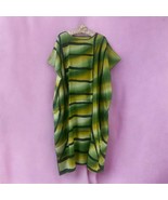 Vintage Hand-Drawn Batik Kaftan Dresses from Southern Thailand with Ches... - $85.00