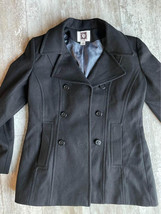 Women’s Medium Anne Klein Wool Blend Pea Coat Jacket - £15.73 GBP