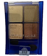 1- Maybelline Expertwear Eyeshadow Quad #312 SOUTHEAST SAGE (New/Sealed/... - $27.15 CAD