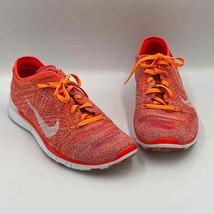 Nike Women&#39;s Free TR Flyknit 5.0 Sneakers Bright Crimson/White-Bright Ci... - £46.28 GBP