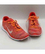 Nike Women&#39;s Free TR Flyknit 5.0 Sneakers Bright Crimson/White-Bright Ci... - £45.45 GBP