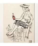 1958 Dr Pepper Soda Frosty Man 10 2 4 Advertisement Pop Beverage DWII30 - $556.66 MXN