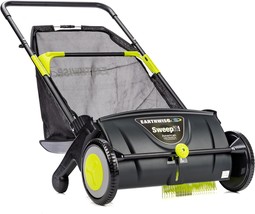 The Earthwise Lsw70021 21-Inch Wide Leaf And Grass Push Lawn Mower Is Available - $144.93