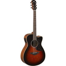 Yamaha 6 String Series AC1M Small Body Cutaway Acoustic-Electric Guitar-Mahogany - £556.82 GBP