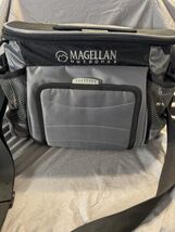 Magellan Outdoors Soft Sided Cooler Bag Gray Black Insulated Leakproof - $20.50