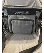 Magellan Outdoors Soft Sided Cooler Bag Gray Black Insulated Leakproof - $380.51 MXN