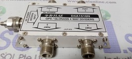 RF Flaz D4A1516N GPS / Glonass 4 Way Dividers / RF Mux - $494.01