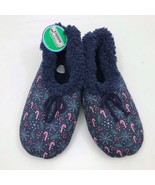 Snoozies Men&#39;s Slippers Tis The Season Large 11/12 Navy Blue - $236.49 MXN