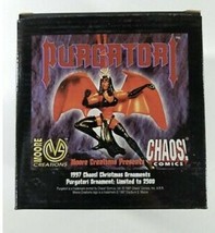 Vintage Chaos Comics 1997 PURGATORI Christmas Ornament #2086 / 2500 With... - $48.28