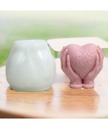 Ins Hands Holding Love Aromatherapy Candle Mould - £9.61 GBP