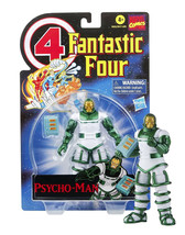 Marvel Legends Retro Fantastic Four Psycho-Man 6&quot; Figure Mint on Card - £10.25 GBP
