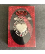 Vintage Make A Wish Foundation Heart Ornament Christmas Things Remembere... - $20.58 CAD