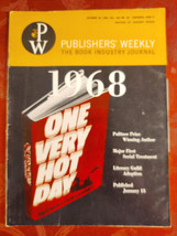Publishers Weekly Book Industry October 30 1967 Max Knight David Halberstam - £12.94 GBP