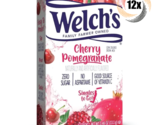 12x Pack Welch&#39;s Singles To Go Cherry Pomegranate Drink Mix 6 Packets Ea... - £22.67 GBP