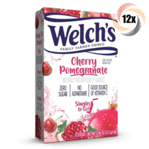12x Pack Welch&#39;s Singles To Go Cherry Pomegranate Drink Mix 6 Packets Each .46oz - £22.72 GBP