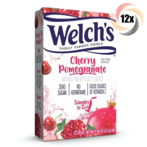 12x Pack Welch&#39;s Singles To Go Cherry Pomegranate Drink Mix 6 Packets Ea... - £22.67 GBP