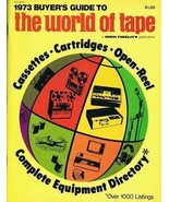 ORIGINAL Vintage 1973 High Fidelity Buyer&#39;s Guide to the World of Tape M... - £23.34 GBP