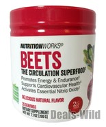 Beets Superfood Powder 7.1oz 200g Nutrition Works NutritionWorks - £17.92 GBP