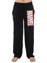 Marvel Men&#39;s Logo Pajama Pant Size Small 28-30. Color Black (LOC TUB-91) - £18.59 GBP